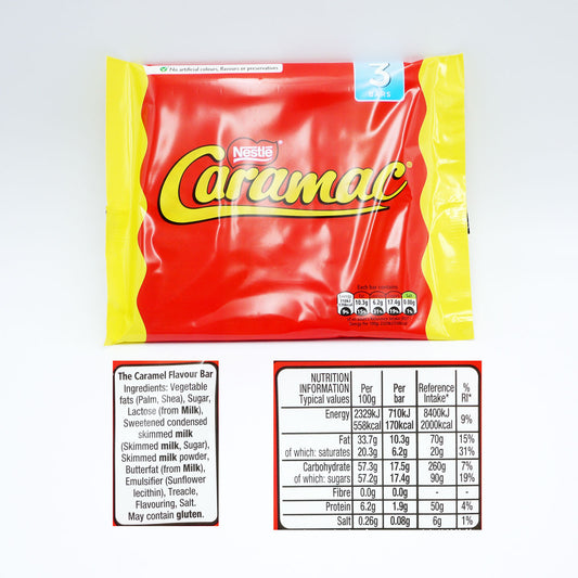 CARAMAC 3PK  31/08/25