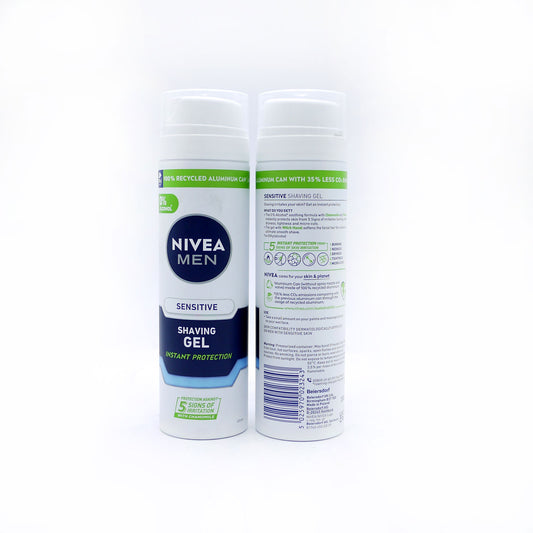NIVEA SHAVE GEL 200ML FOR MEN SENSITIVE
