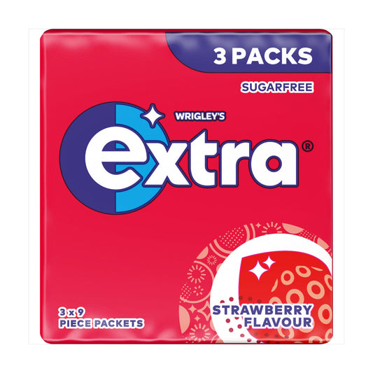 WRIGLEYS EXTRA STRAWBERRY 12/05/26
