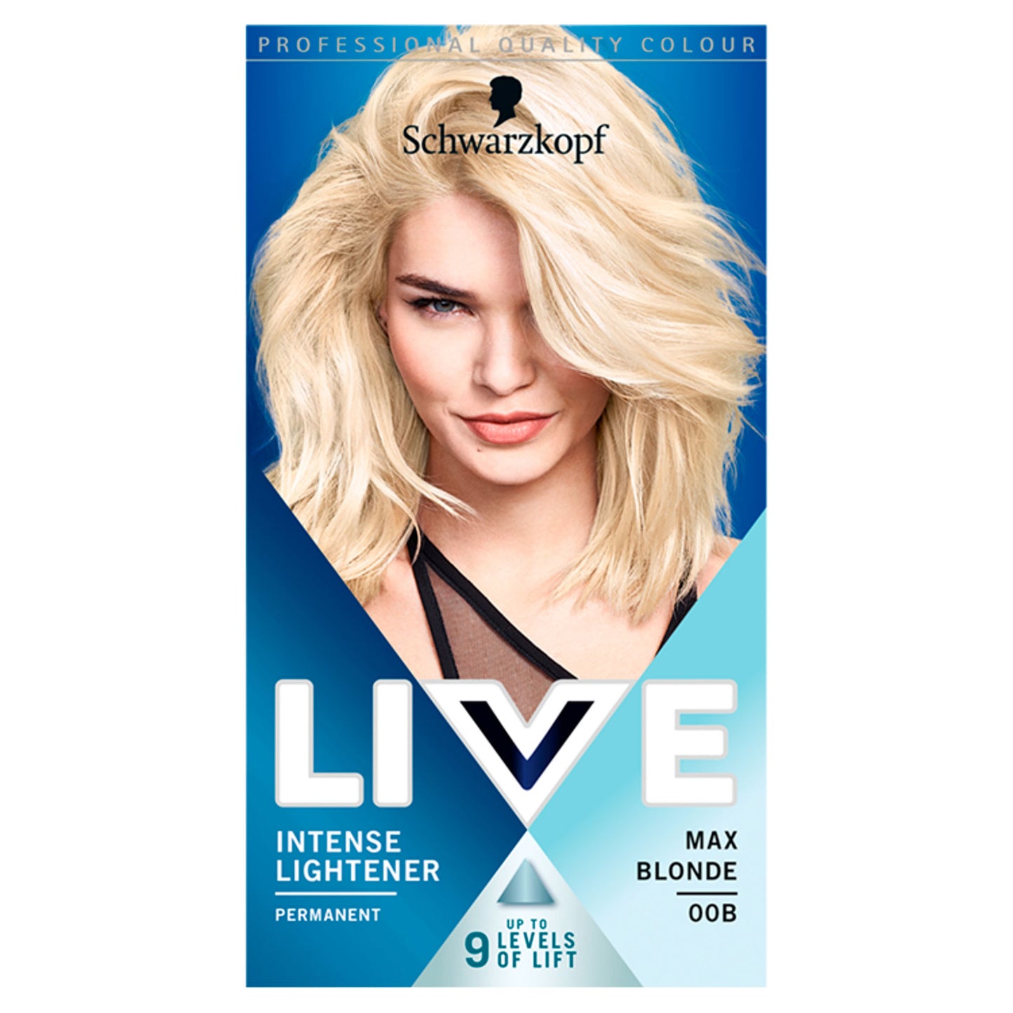 SCHWARZKOPF LIVE PERM HAIR DYE MAX BLONDE