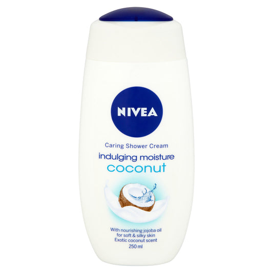 NIVEA SHOWER 250ML INDULGENT MOISTURE COCONUT