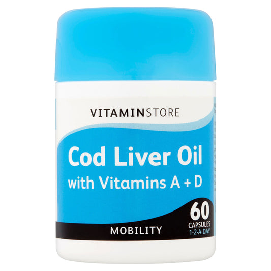 VITAMIN STORE COD LIV OIL 500MG  12/27