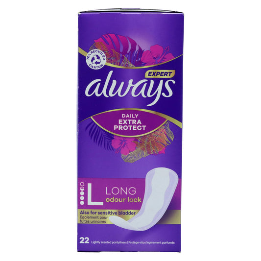 ALWAYS DAILIES LONG PANTYLINERS ABS 3.5  (C)