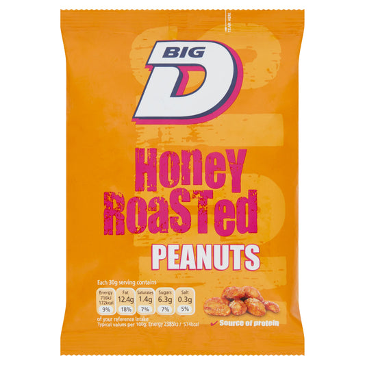 BIG D HONEY ROASTED PEANUTS 14/12/25