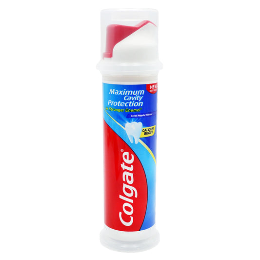 COLGATE TOOTHPASTE PUMP 100ML CAVITY PROTECTION