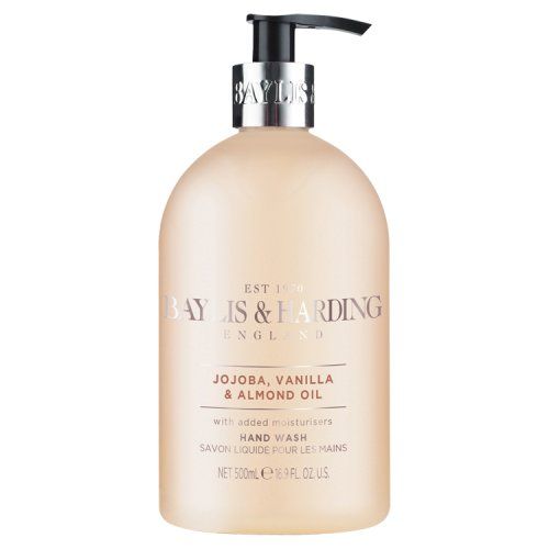 BAYLIS & HARDING H/WASH 500ML JOJOBA VANILLA & ALMOND OIL