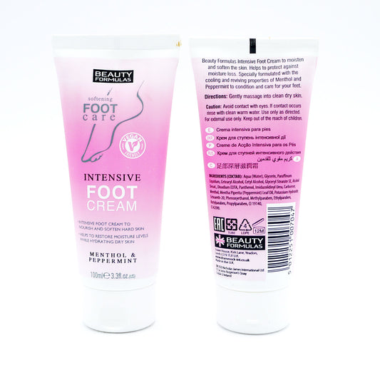 BEAUTY FORMULAS FOOT CREAM INTENSIVE
