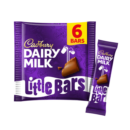 CADBURY DAIRY MILK LITTLE BARS 6PK 15/04/26