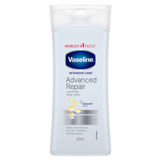 VASELINE LOTION 200ML ADVANCE REPAIR