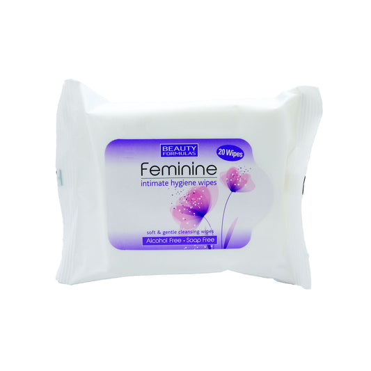 BEAUTY FORMULAS FEMININE INTIMATE WIPES 20S
