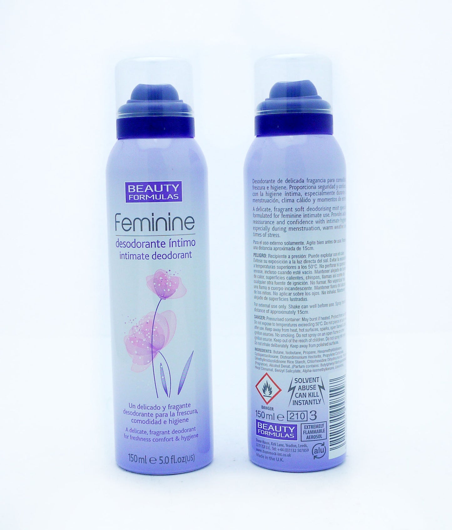FEMININE INTIMATE DEODORANT 150ML
