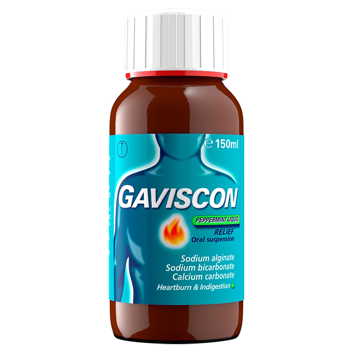 GAVISCON LIQUID PEPPERMINT 150ML