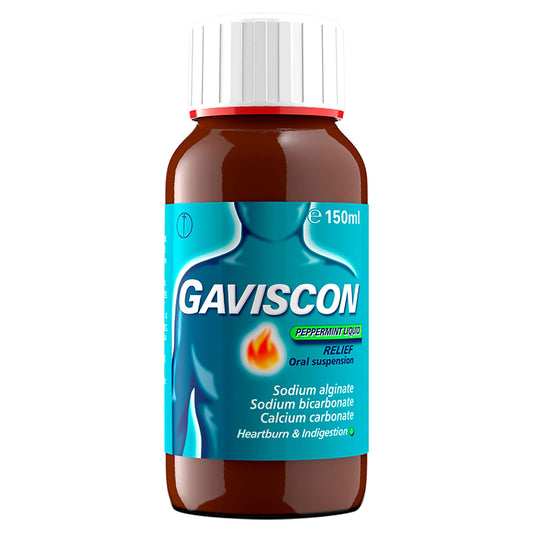 GAVISCON LIQUID PEPPERMINT 150ML