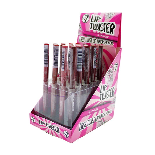 W7 LIP TWISTER PENCIL LINER ASSTD