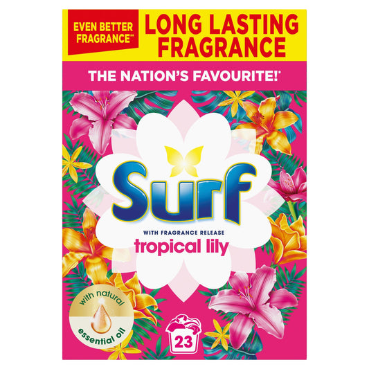 SURF POWDER 23 WASH TROPICAL LILY AND YLANG YLANG