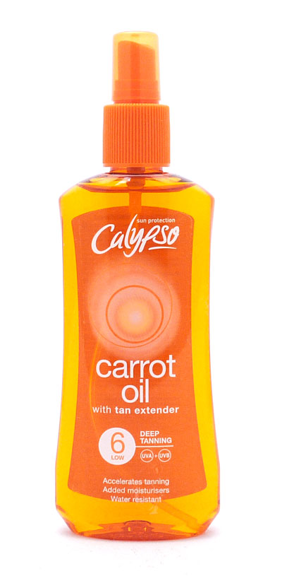 CALYPSO CARROT OIL SPF6 WITH TAN EXTENDER