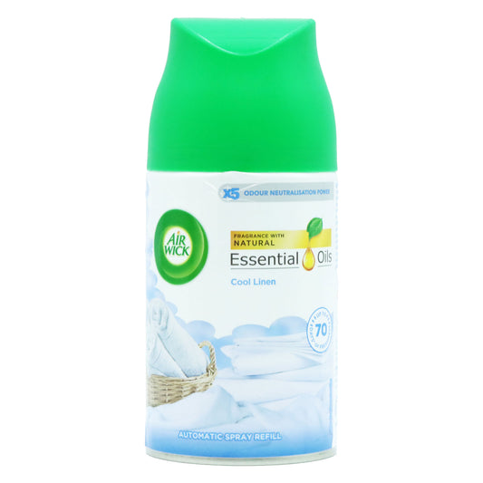 AIRWICK FRESHMATIC REFILL COOL LINEN & ALMOND (C)