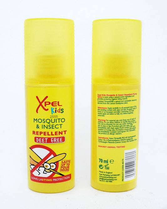 XPEL KIDS MOSQUITO PUMP SPRAY 70ML