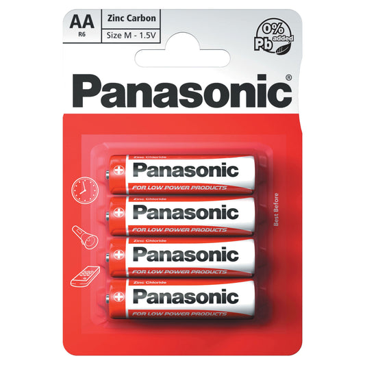 PANASONIC BATTERIES AA 02/28 (R)