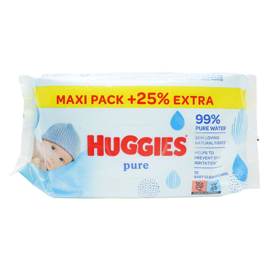 HUGGIES BABY WIPES PURE 06/27