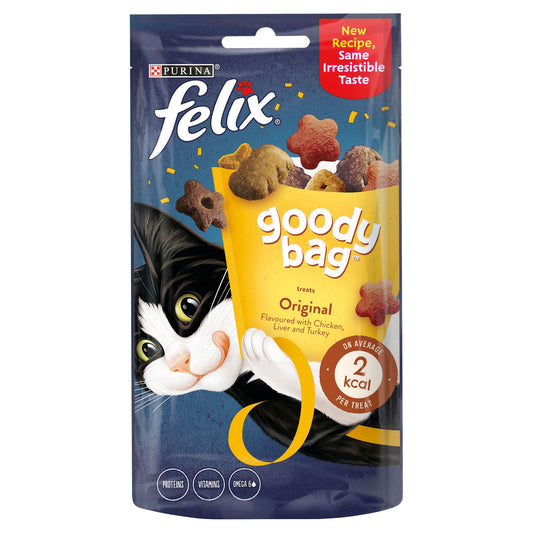 FELIX GOODY BAG ORIGINAL MIX 60G CAT TREATS