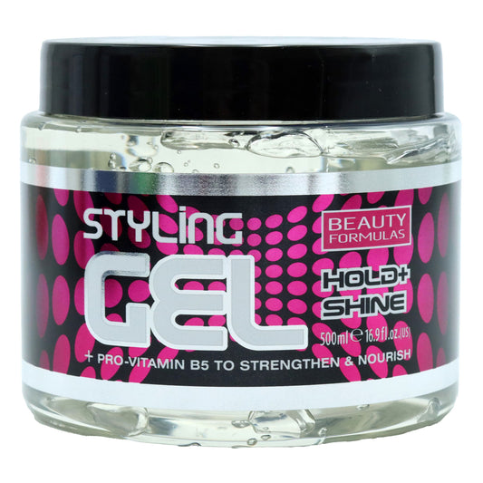 BEAUTY FORMULAS STYLING GEL HOLD & SHINE