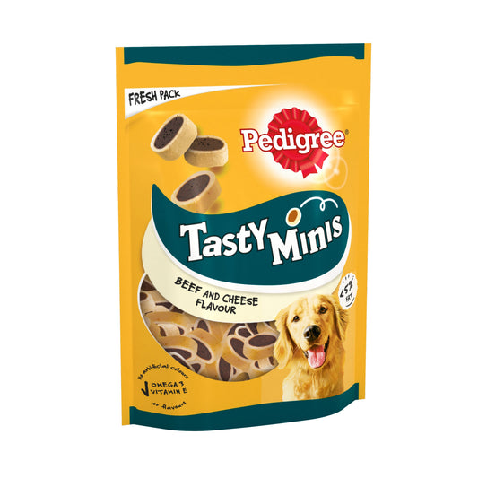 PEDIGREE DOG TASTY BITES CHEESE & BEEF 17/10/26