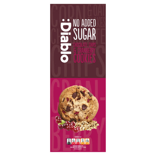 DIABLO S/F CHOC CHIP & CRANBERRY 14/04/26