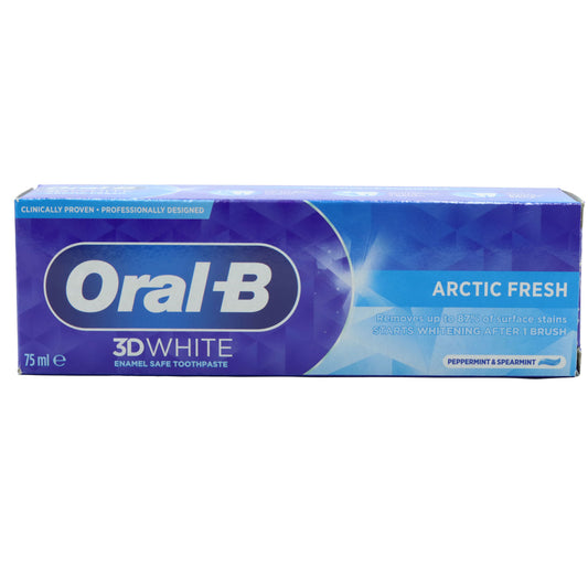 ORAL B TOOTHPASTE 75ML 3D ARCTIC FRESH
