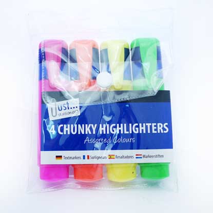 HIGHLIGHTERS COLOURS ASSORTED (R)