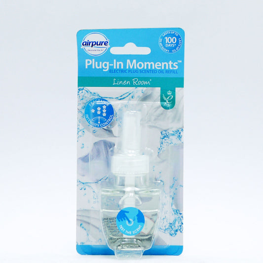 AIRPURE PLUG-IN MOMENTS 20ML REFILL LINEN ROOM