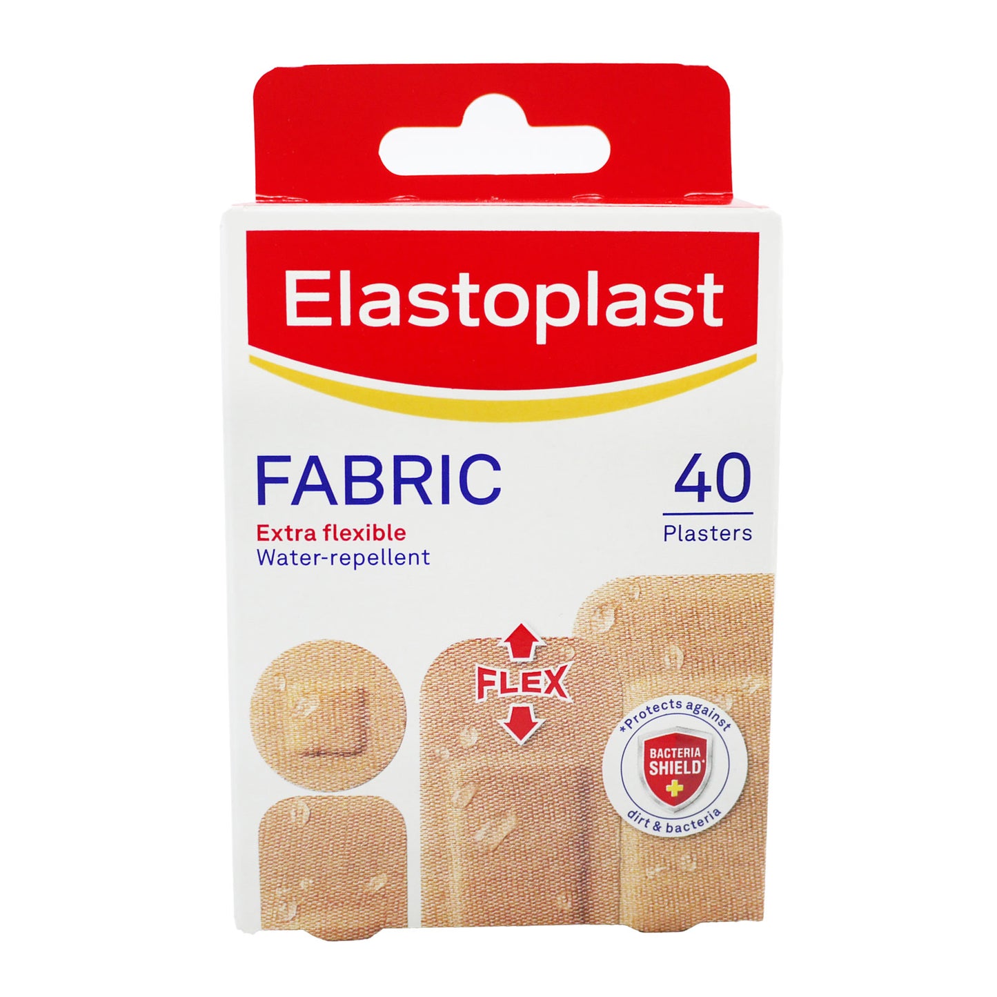 ELASTOPLAST FABRIC PLASTERS 40S EXTRA FLEXIBLE