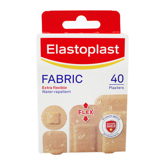 ELASTOPLAST FABRIC PLASTERS 40S EXTRA FLEXIBLE