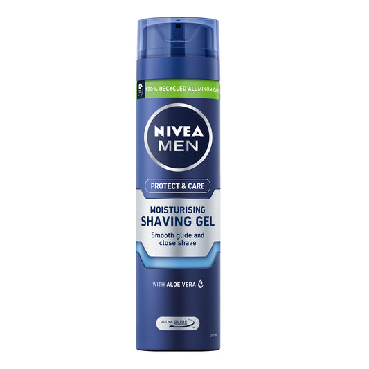 NIVEA SHAVE GEL 200ML FOR MEN MOISTURISING