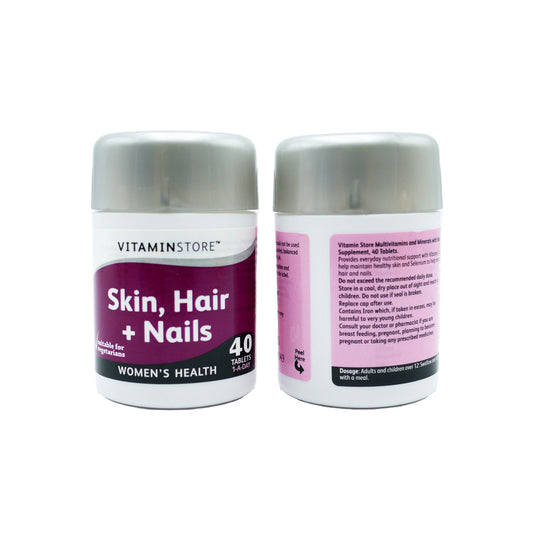 VITAMIN STORE SKIN HAIR & NAIL TABLETS  11/26