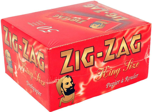 ZIG ZAG RED KING 50PK
