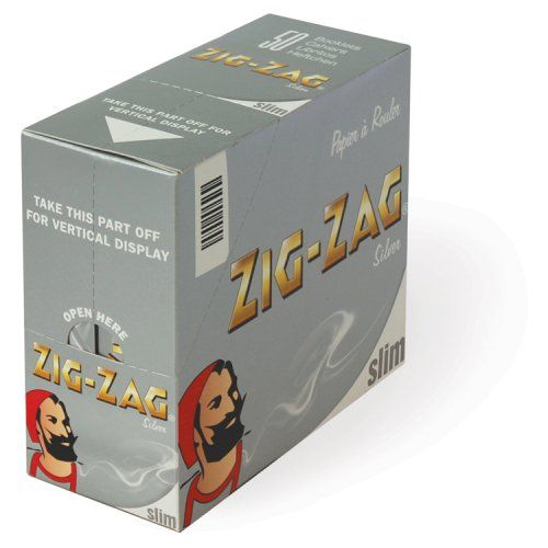 ZIG ZAG KING SIZE SILVER 50PK
