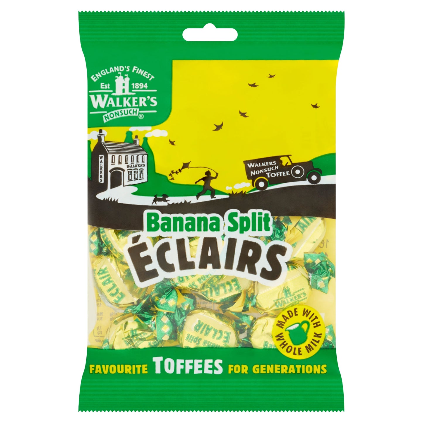 WALKERS BANANA SPLIT ECLAIRS 08/04/26