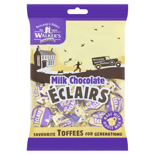 WALKERS MILK CHOCOLATE ECLAIRS 09/04/26