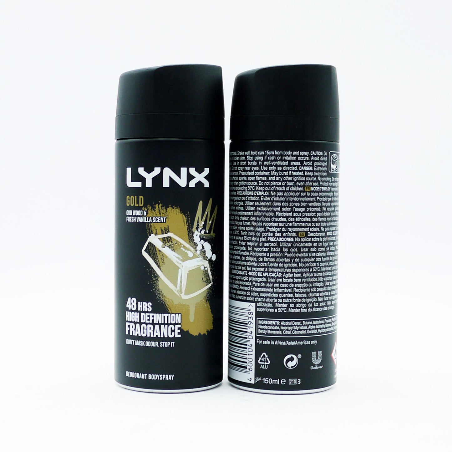 LYNX BODYSPRAY GOLD (D)