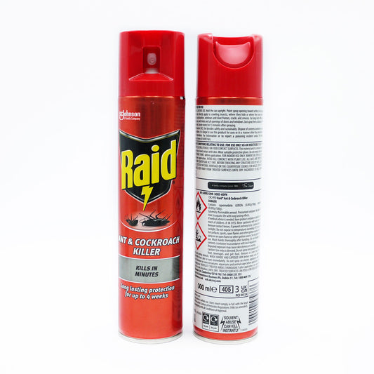 RAID ANT COCKROACH AEROSOL 300ML
