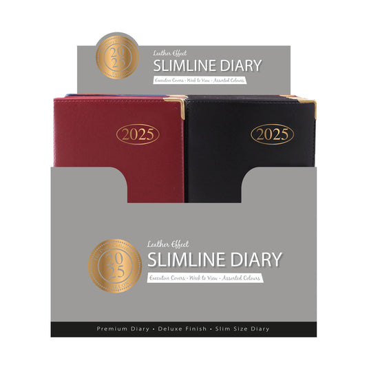 DIARY 2025 SLIM WTV IN DISPLAY (3634)