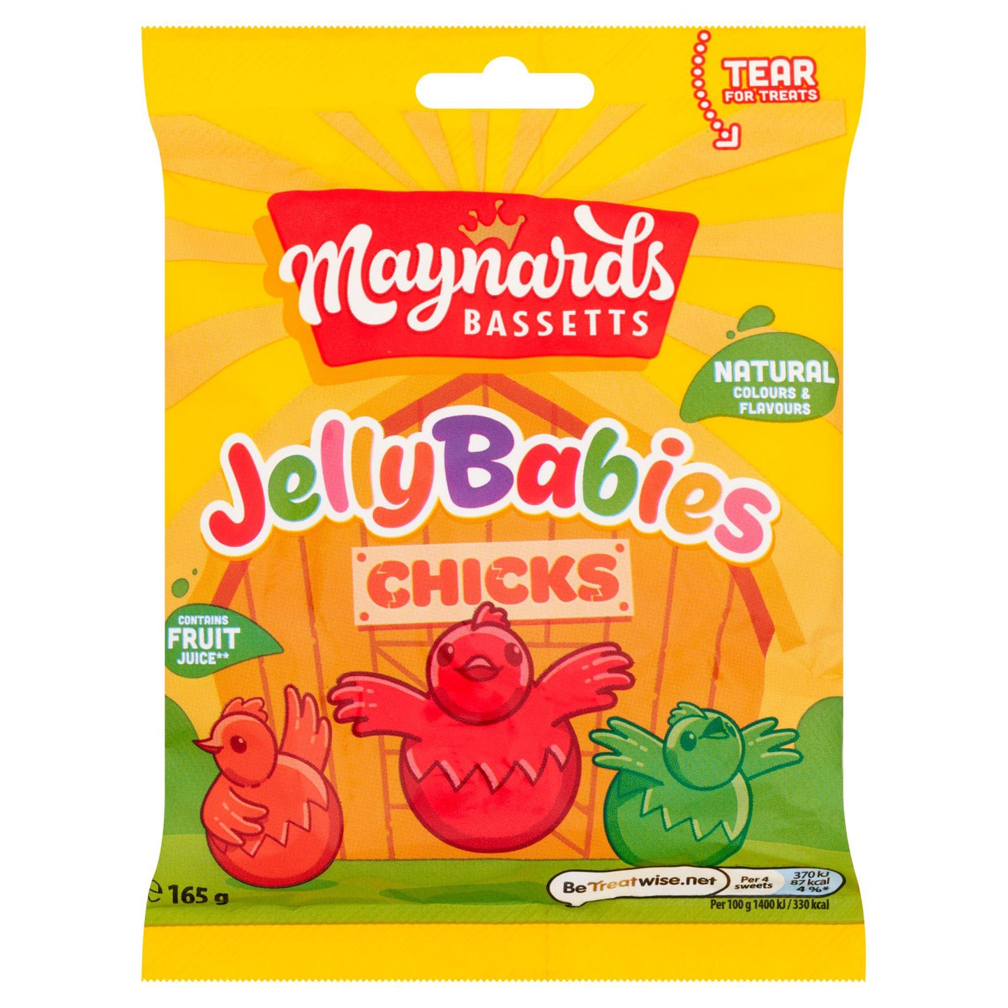 MAYNARDS BASSETTS JELLY BABIES CHICKS 03/08/25