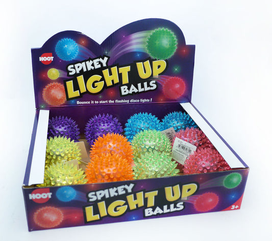FLASHING SPIKEY BALL (R)