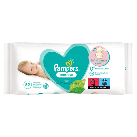 PAMPERS BABY WIPES SENSITIVE  13/08/27