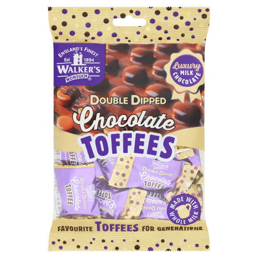 WALKERS DOUBLE DIPPED TOFFEES 10/04/26