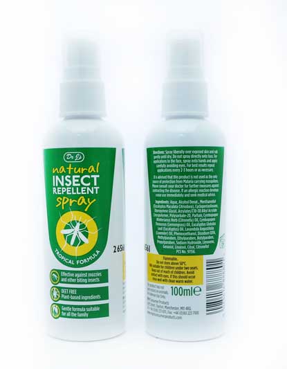 DR JOHNSON INSECT REPELLENT SPRAY