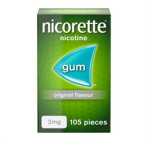 NICORETTE ORIGINAL GUM 2MG 105S