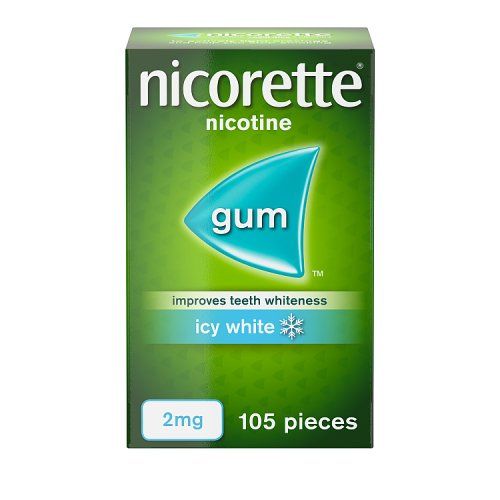 NICORETTE ICY WHITE GUM 2MG 105S(SL)