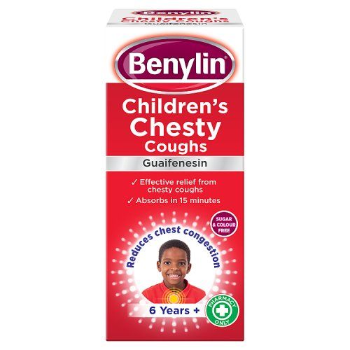 BENYLIN KIDS CHESTY COUGH 125ML NON DROWSY 6+Y
